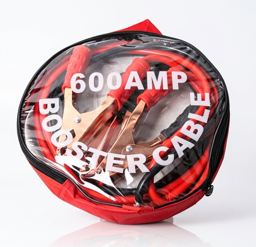 Car battery dasher wire 600A car starter crosser wire connected to battery pure copper emergency rescue line ignition wire - Hero Studio