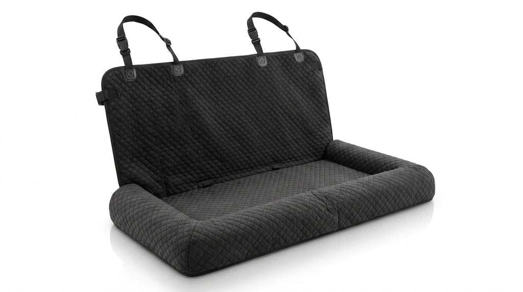 Car kennel puppy car artifact dog car kennel pet car mat front and rear dog out safety seats - Hero Studio