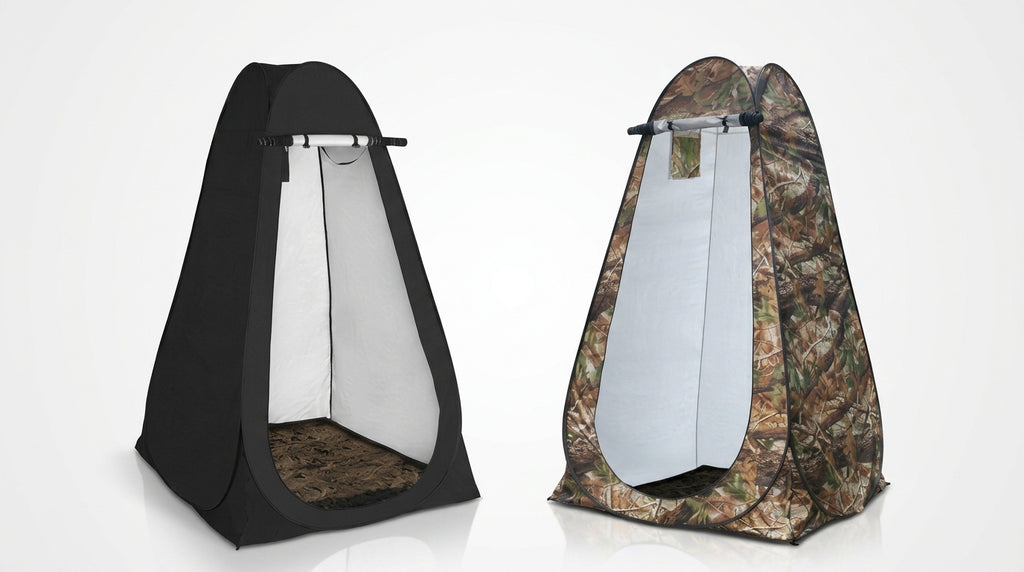 Fishing, shower, bathing artifact, outdoor camping, fishing, changing clothes, simple and portable, portable portable toilet, warm tent, toilet - Hero Studio