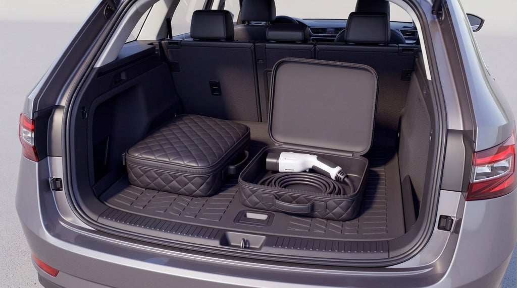 Charging gun storage bag, car charger storage bag, logo-printed waterproof charging gun bag, new energy vehicle bag - Boot Context Day