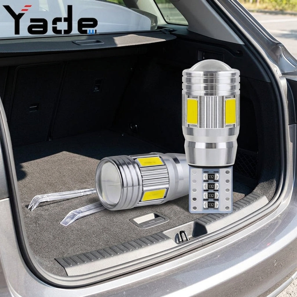 Car LED T10 5730 5630 6SMD Decoding Indicator Indicator Light W5W License Plate Light Reading Light - Boot Context Day
