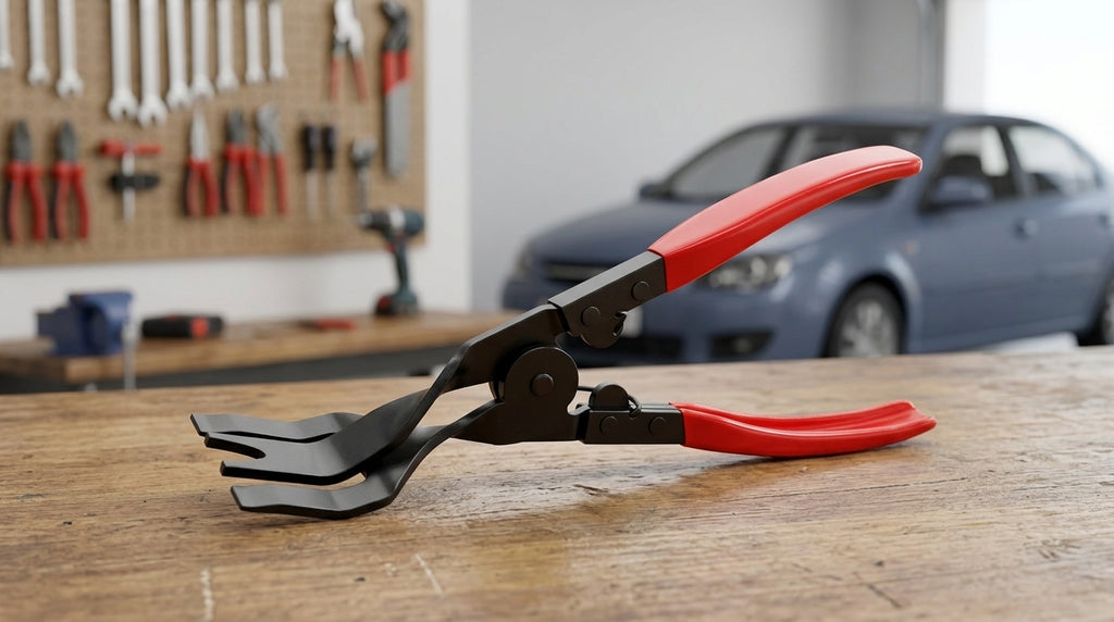 Lansheng car clip light opener pliers, headlight modification door panel audio system disassembly screwdriver, car tools, rivet car pliers - Workbench Day