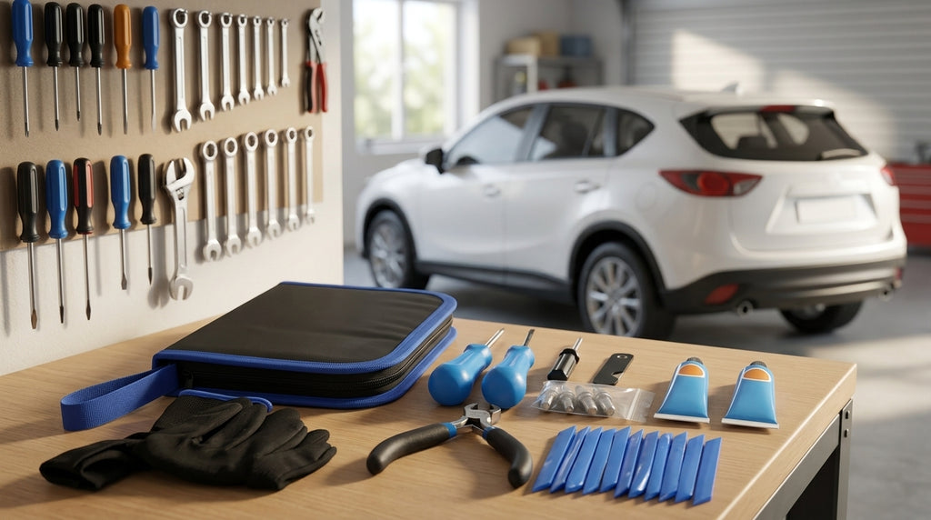 Car Emergency Tire Repair Kit, 27-Piece - Workbench Day