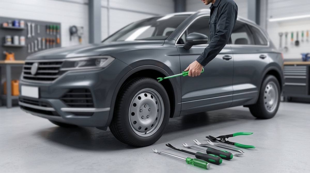 Automobile light opening pliers, rivet pliers, buckle pliers, interior door panels, audio disassembly, rubber buckle drivers, headlights, dismantling and changing lampshades - In Use Day