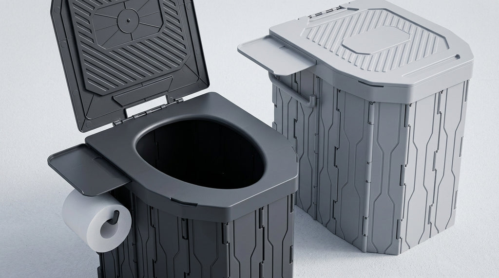 2026 New Widened and Raised Outdoor Folding Toilet Car Mobile Toilet Travel Camping Portable Toilet - Detail Top