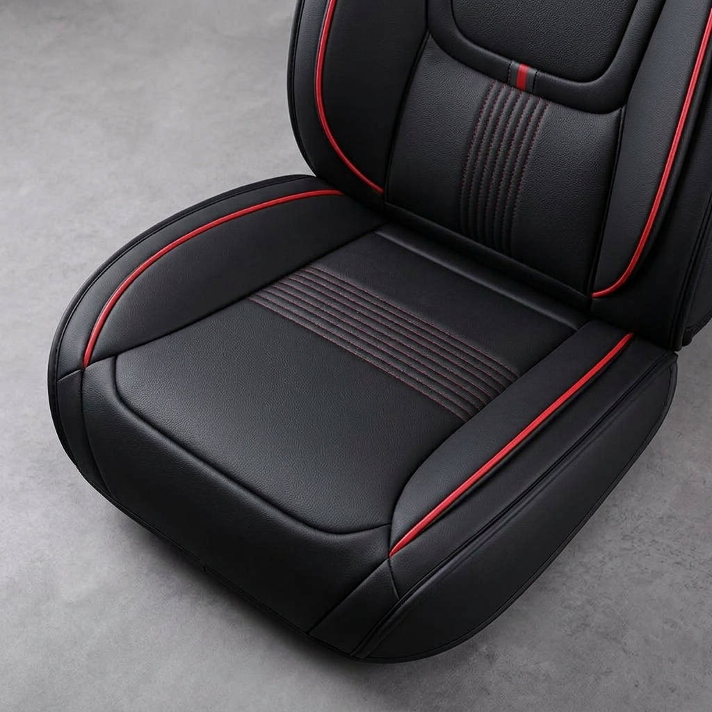 New full-coverage, all-leather, lumbar firm, all-season GM seat cushion, cross-border Amazon bestseller, export wholesale seat cushion - Detail Top