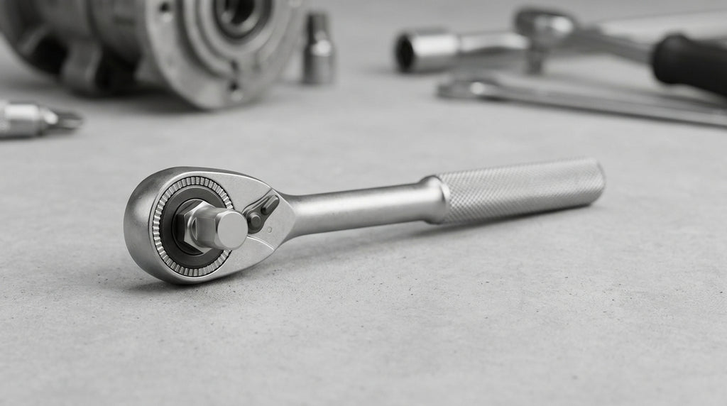 Natural S2 Bit Head 72-Tooth Ratchet Wrench Auto Repair Mechanical Repair Household Repair Sleeve Tool Set Hardware Toolbox - Detail Top