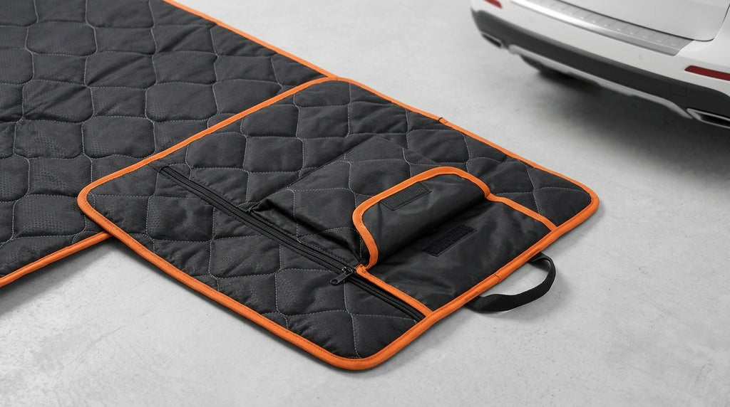 Car Trunk Mat for Pets - Non-Slip Dog Travel Seat Cover - Detail Top