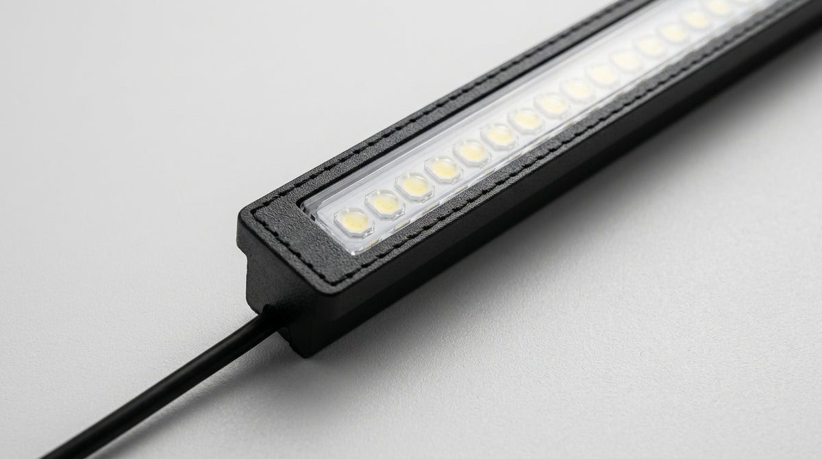 Yade Car Daytime Running Light 17CM COB Ultra Thin High Brightness LED Daytime Running Light Waterproof 12V Decorative Lighting - Detail Top