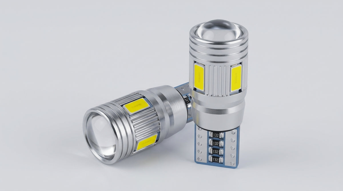 Car LED T10 5730 5630 6SMD Decoding Indicator Indicator Light W5W License Plate Light Reading Light - Detail Top