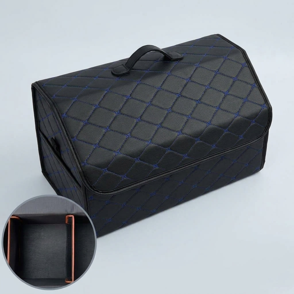Wholesale cross-border car trunk folding storage boxes, camping storage boxes, outdoor picnic organizer storage boxes - Detail Top
