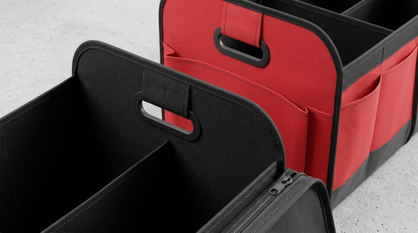 Cross-border car storage box trunk storage box oxford cloth storage box large capacity foldable spot wholesale - Detail Top
