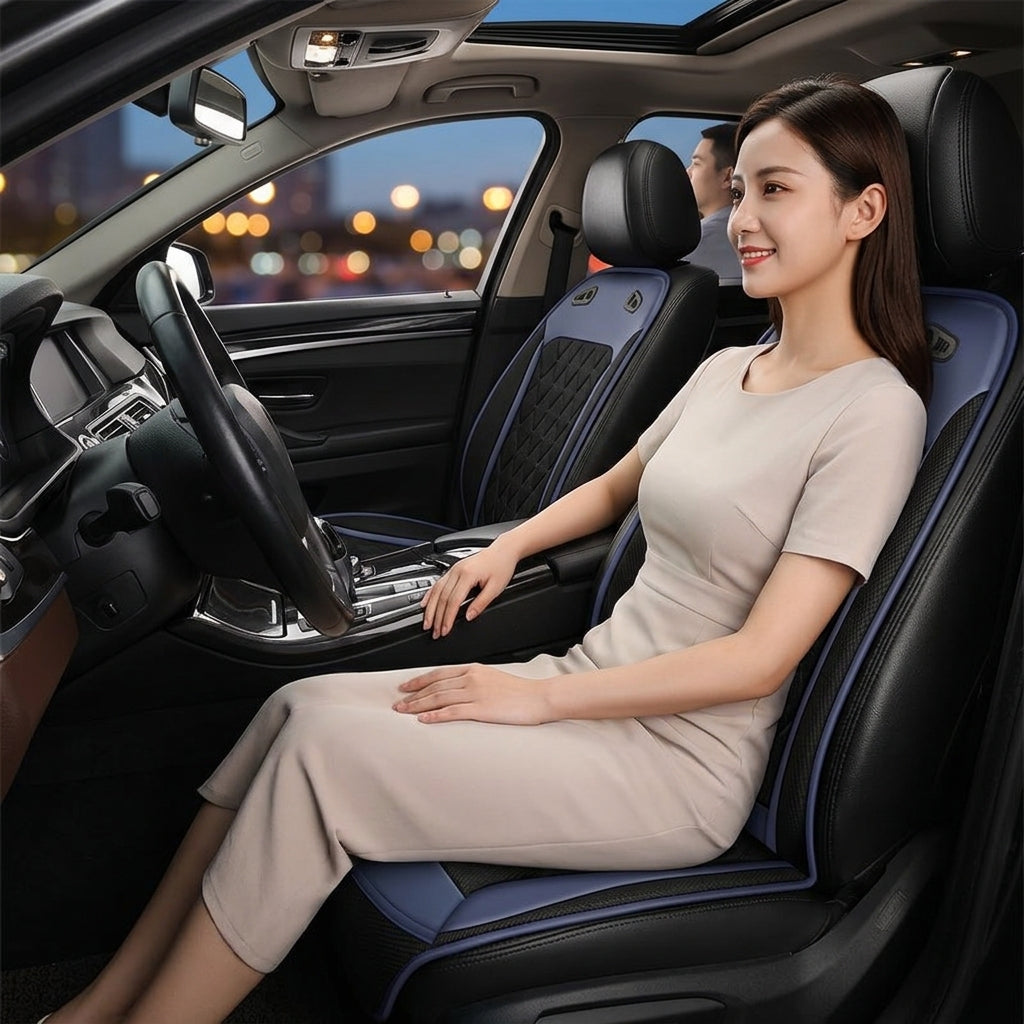 Car seat cushions, summer cooling ventilation seat cushions, 12V and 24V for air blowing, car seat cushion manufacturer OEM customization - Lifestyle Night