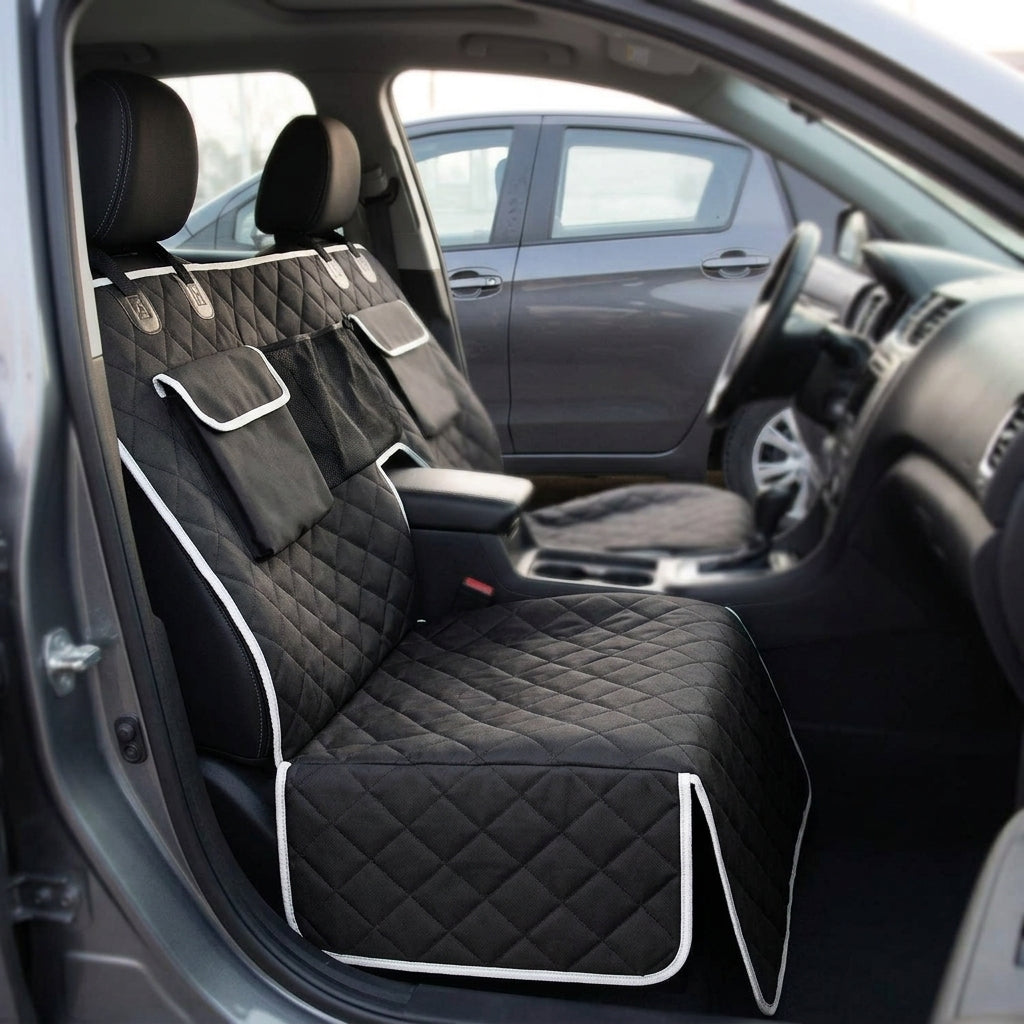 Car Trunk Pet Mat - Multiple Colors - Interior Placement