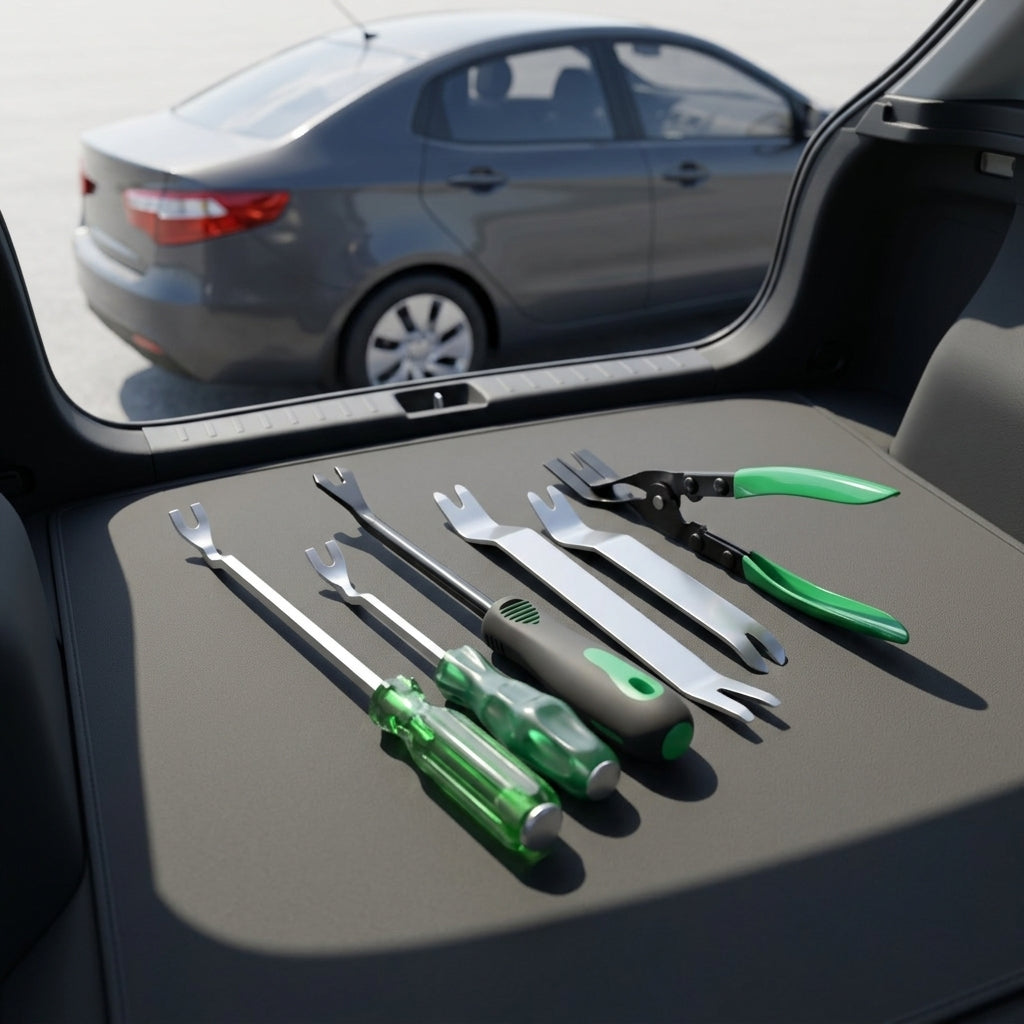 Automobile light opening pliers, rivet pliers, buckle pliers, interior door panels, audio disassembly, rubber buckle drivers, headlights, dismantling and changing lampshades - Packed In Boot