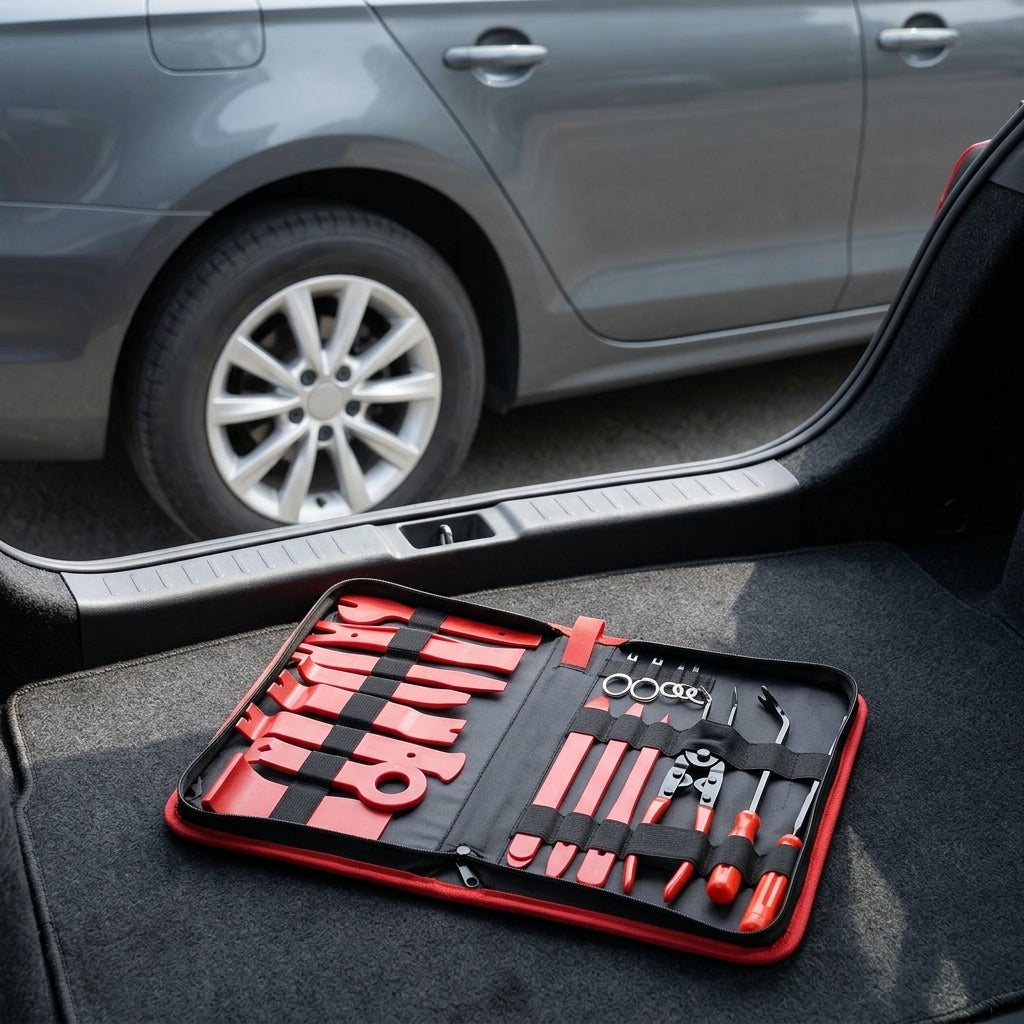 Car Audio Removal Tool Kit, 19-Piece - Packed In Boot