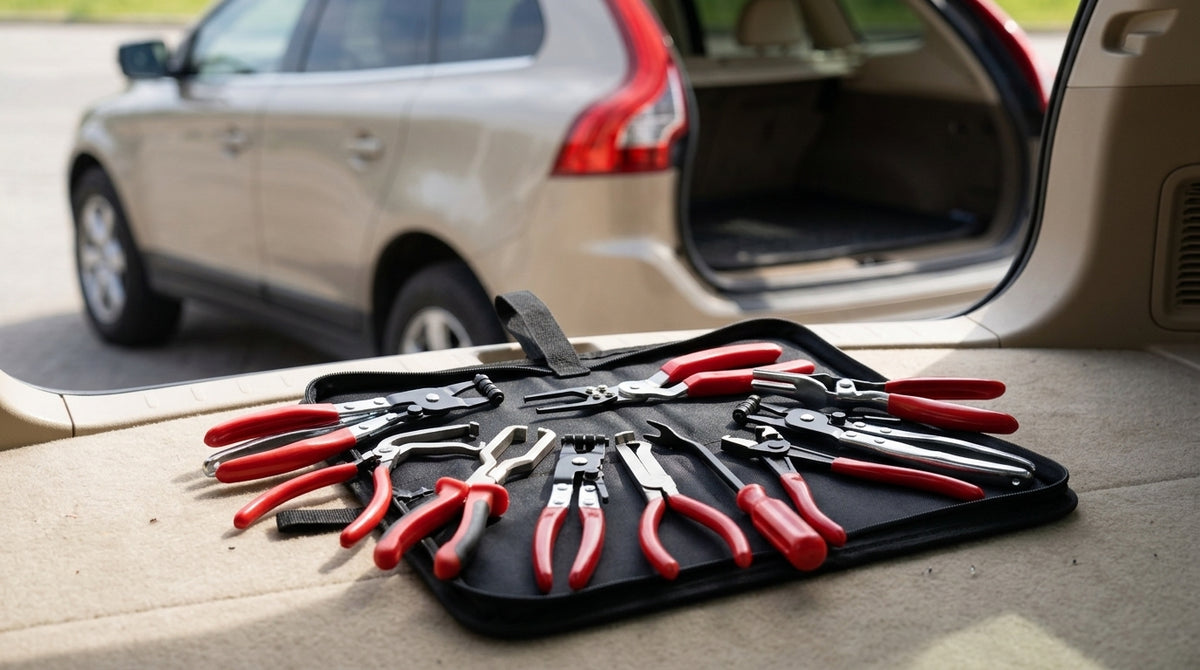 Cross-border automotive repair tool sets, gasoline pipe joint disassembly pliers, car ring separators, pipe bundle pliers, wholesale - Packed In Boot