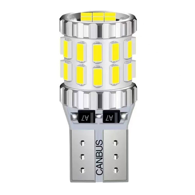 Cross-border automotive LED car light: T10 width indicator, position light 4014-24SMD, license plate decoding light, 3030 instrument light