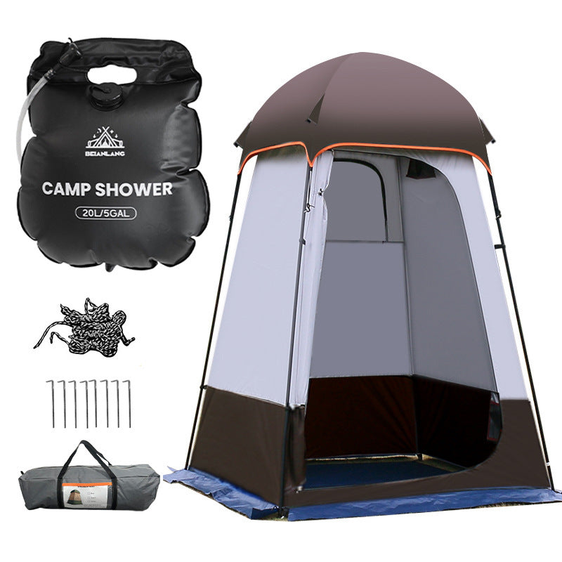 Enlarged and raised outdoor dressing, bathing, tents, camping, beach, fishing tent, model changing mobile toilet tent