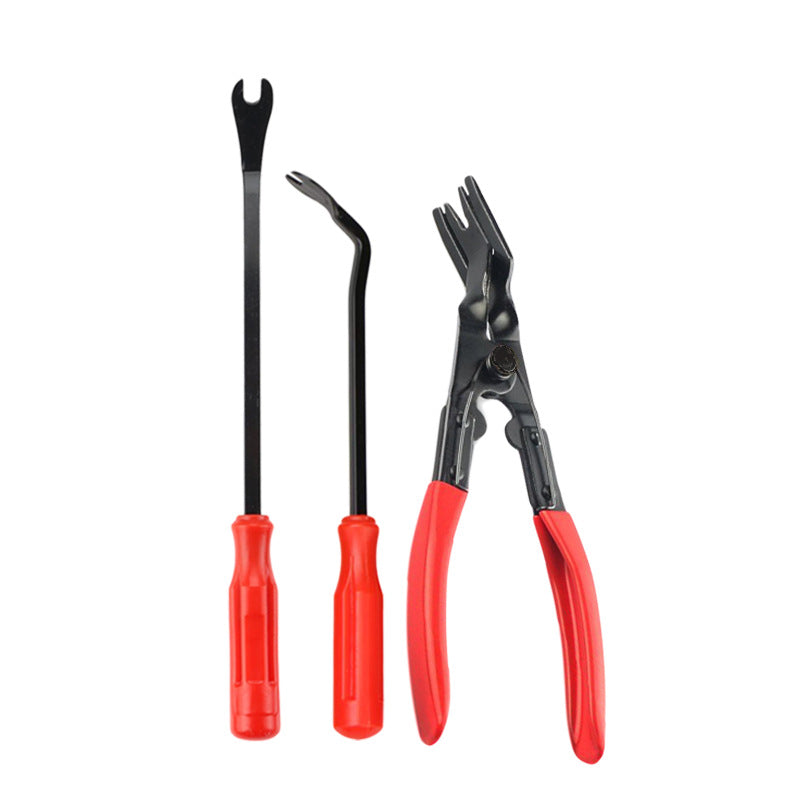 5 pieces, 6 pieces, 7-piece set, car panel car door audio system decoration modification tool, clip screwdriver, pliers, disassembly 3 pieces
