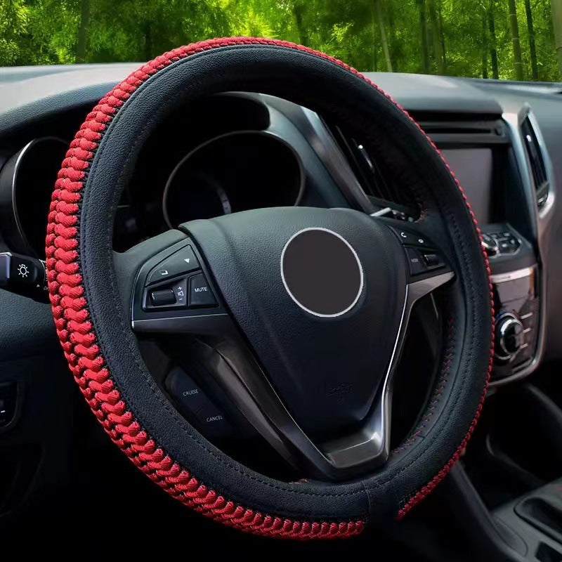 Steering Wheel Cover, Ice Silk, Universal Fit