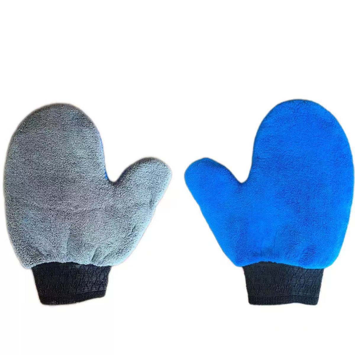 Car wash gloves, plush waterproof car towels, specialized car brushes, cleaning cloths, chenille wheel cleaning towels, wholesale