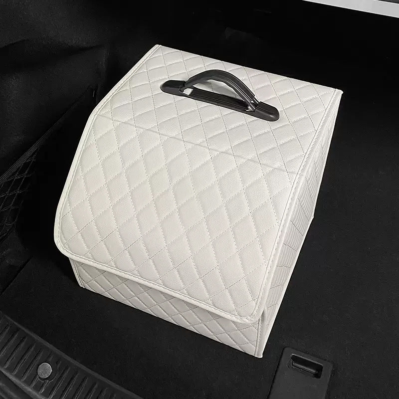 Car trunk storage box, car tail box, camellia car, good things, sorting storage box, multi-functional storage girl