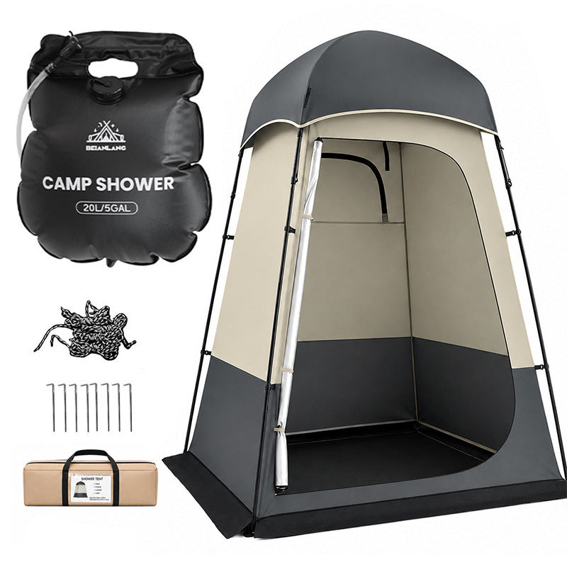 Enlarged and raised outdoor dressing, bathing, tents, camping, beach, fishing tent, model changing mobile toilet tent