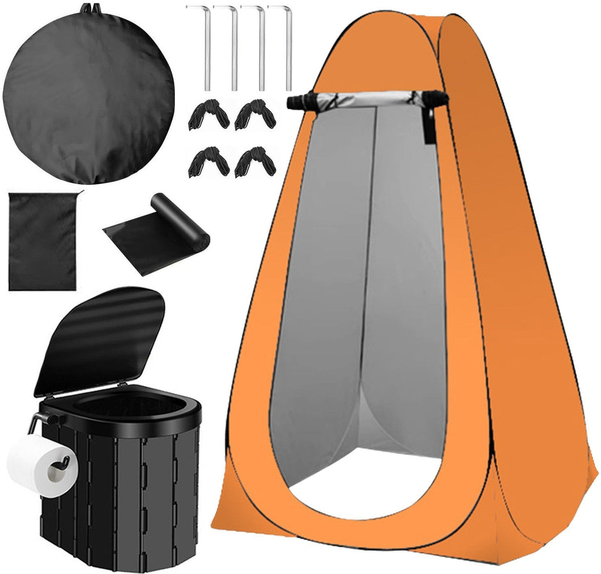 Fishing, shower, bathing artifact, outdoor camping, fishing, changing clothes, simple and portable, portable portable toilet, warm tent, toilet