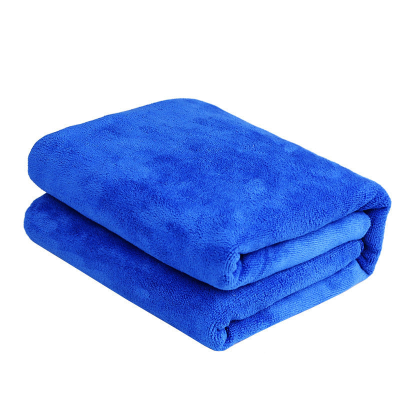 420g 160*60CM Brushed Thickened Car Towel Fine Fiber Absorbent Towel Coral Velvet Towel Edging Towel