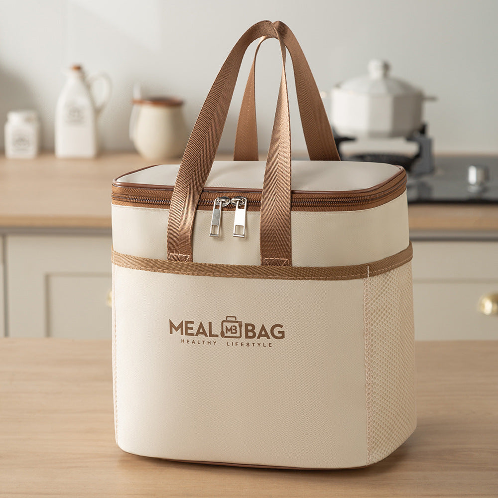 Insulated Lunch Bag, Waterproof Oxford Cloth
