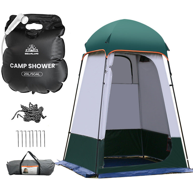 Enlarged and raised outdoor dressing, bathing, tents, camping, beach, fishing tent, model changing mobile toilet tent