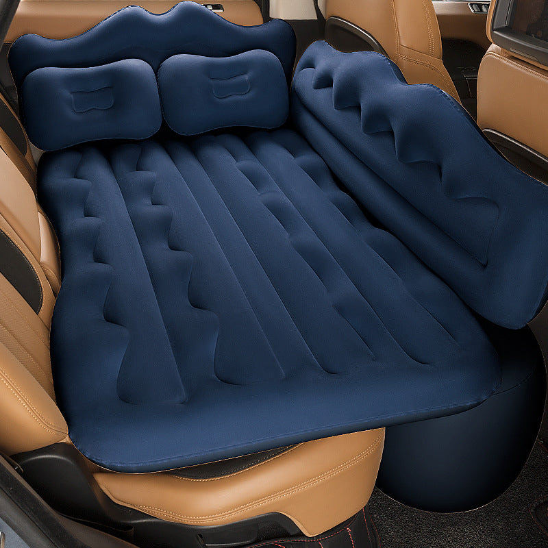 Cross-border car inflatable bed Car rear exhaust mattress Universal folding sleeping air mattress travel mattress