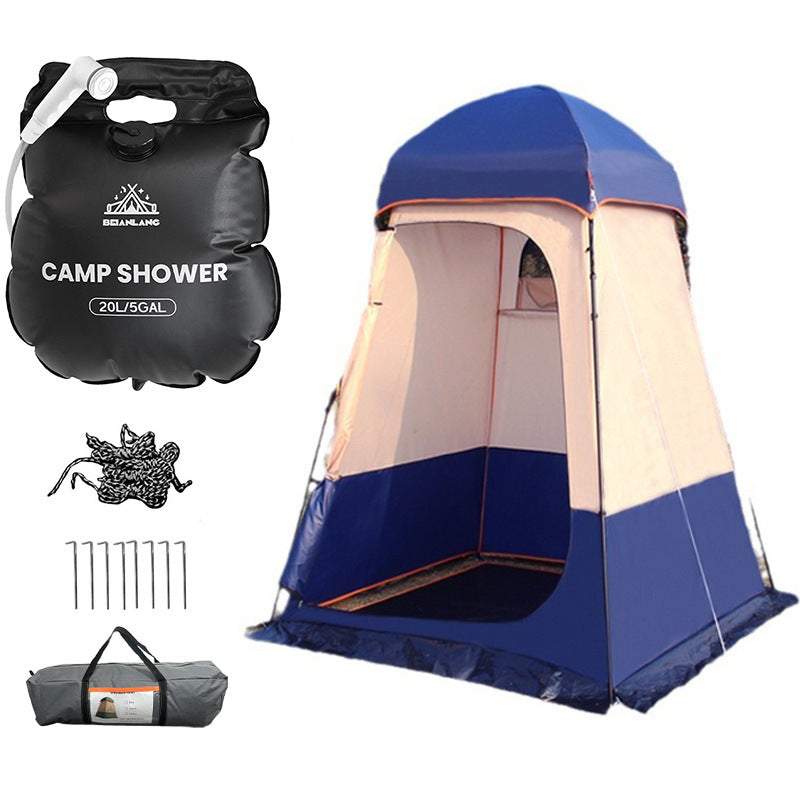 Enlarged and raised outdoor dressing, bathing, tents, camping, beach, fishing tent, model changing mobile toilet tent