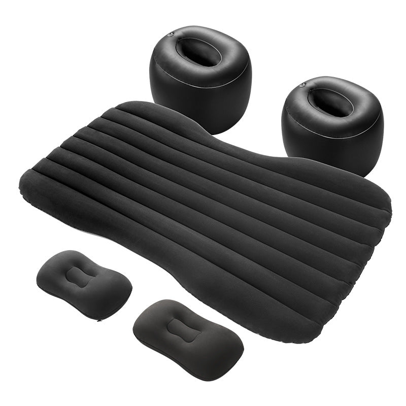 Cross-border car inflatable bed Car rear exhaust mattress Universal folding sleeping air mattress travel mattress