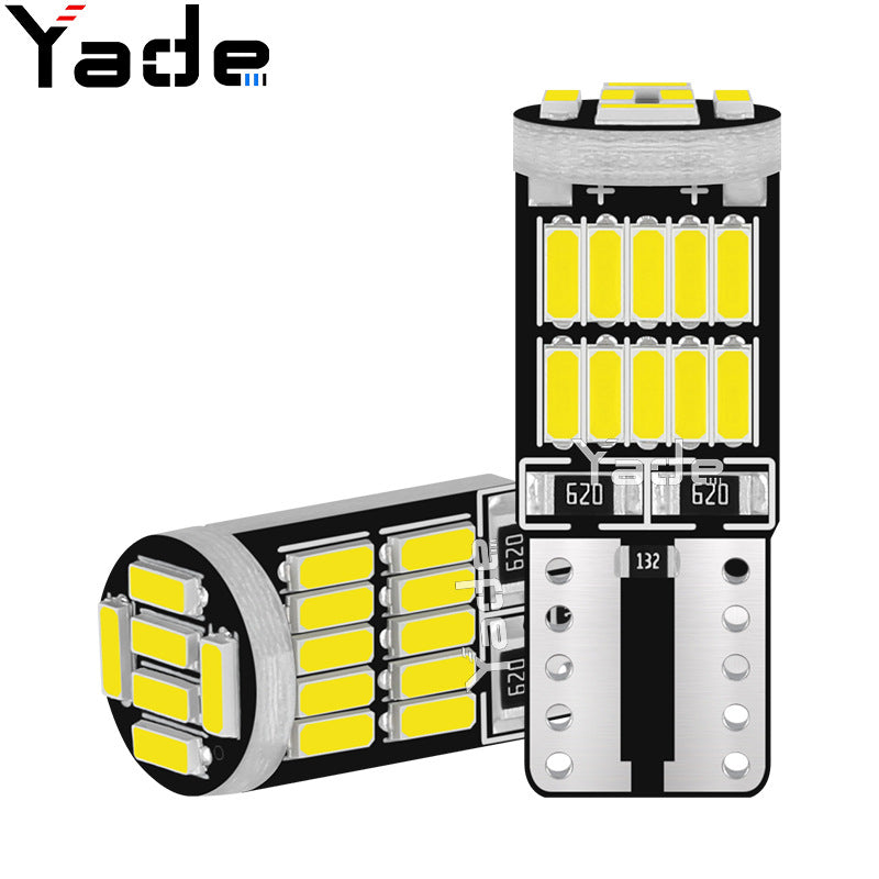 Yade Automotive LED Indicator Light T10 4014 26SMD Decoding Bright Bright Lamp W5W Reading Light License Plate Light