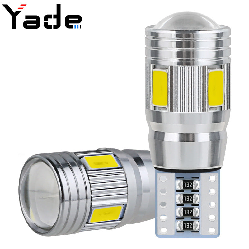 Car LED T10 5730 5630 6SMD Decoding Indicator Indicator Light W5W License Plate Light Reading Light