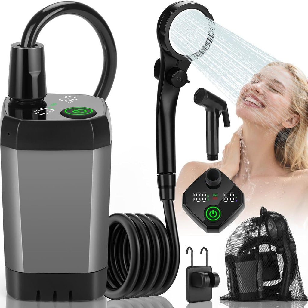 Portable Electric Shower Pump with Battery