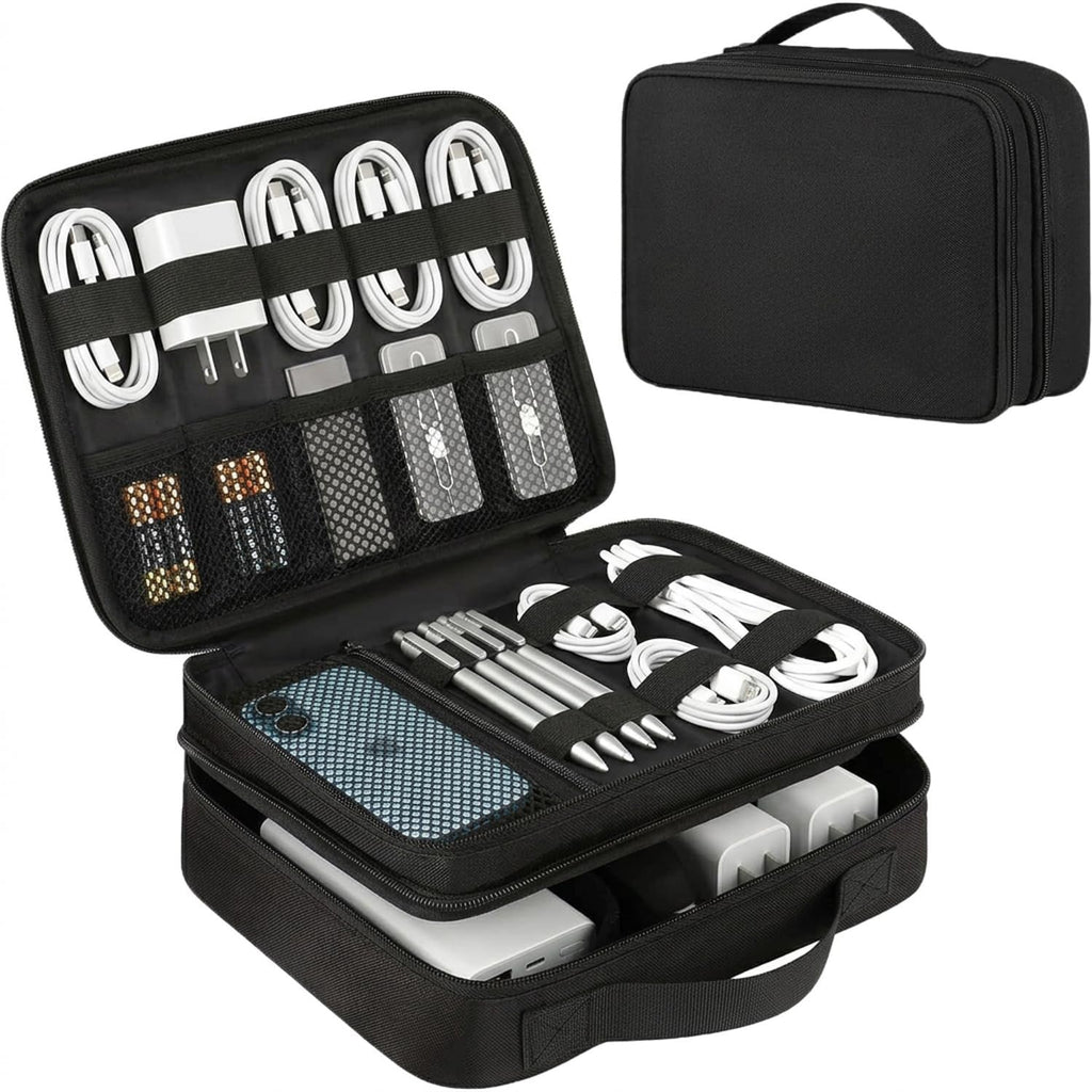 Car Accessory Storage Bag - Digital Cable Organizer
