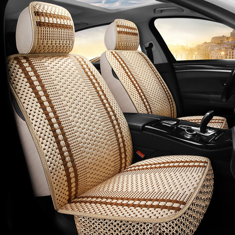 Car Cushion Four Seasons Universal Ice Silk Seat Cover Summer Cool Cushion Single Piece Car Single Pad Wholesale Factory Direct All-Inclusive