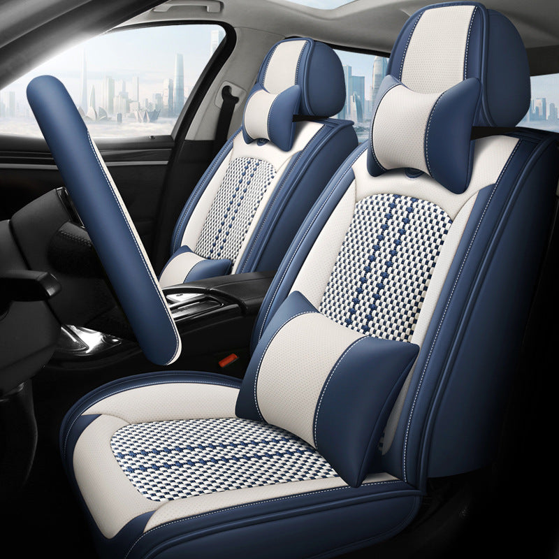 Car Seat Cushion Leather Seat Cover Seat Cushion All Inclusive Four Seasons 24 New Car Cover Seat Cover Leather Four Seasons All Inclusive