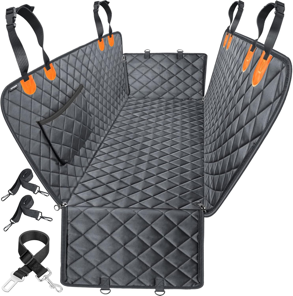 Pet Car Seat Cover Rear Full Coverage Waterproof