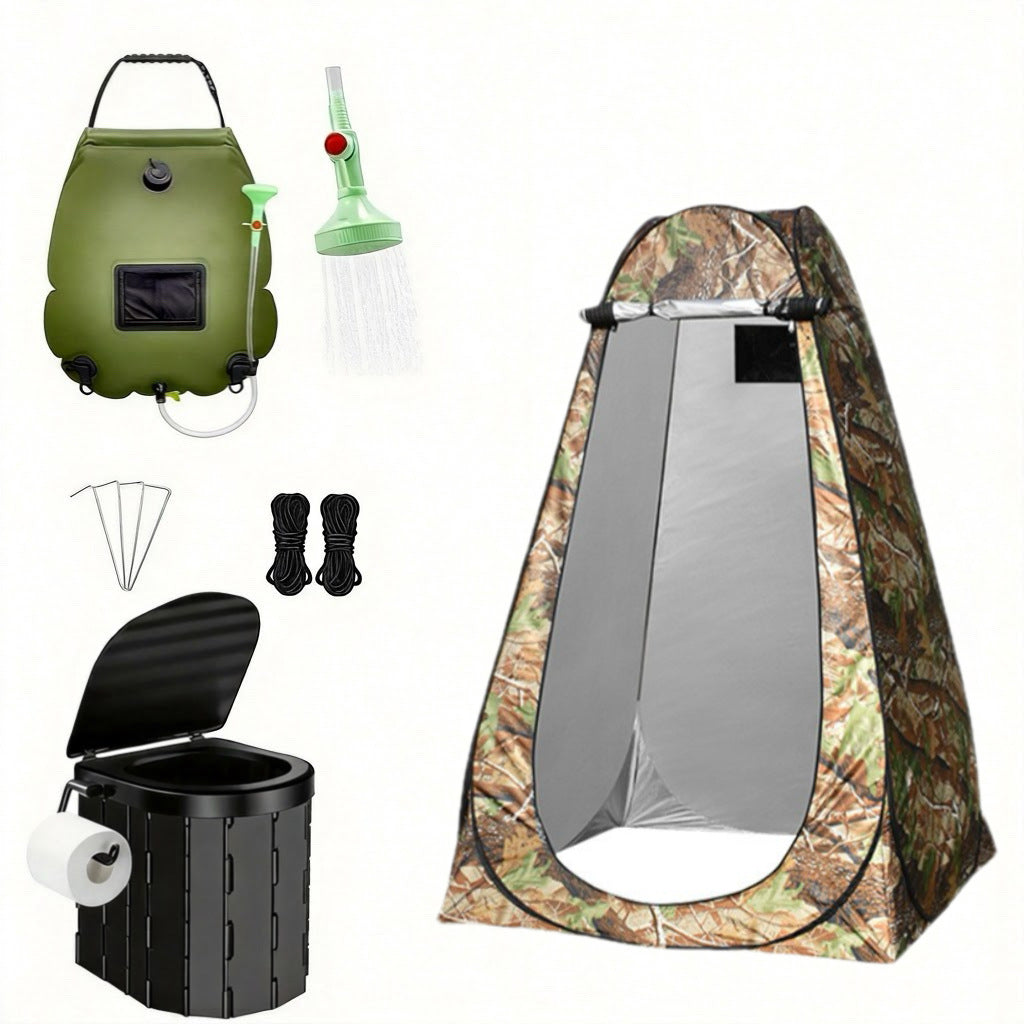 Fishing, shower, bathing artifact, outdoor camping, fishing, changing clothes, simple and portable, portable portable toilet, warm tent, toilet