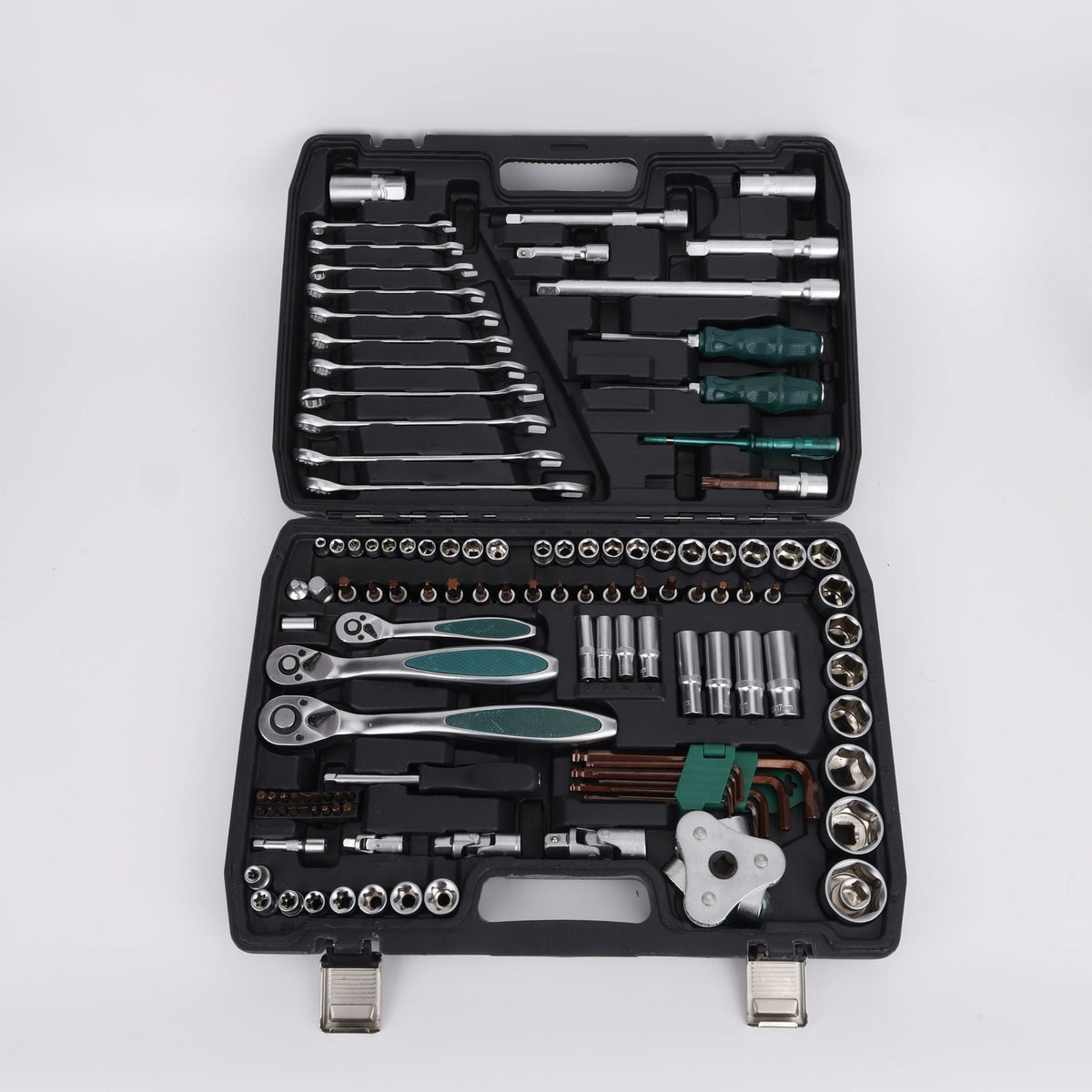 Natural S2 Bit Head 72-Tooth Ratchet Wrench Auto Repair Mechanical Repair Household Repair Sleeve Tool Set Hardware Toolbox