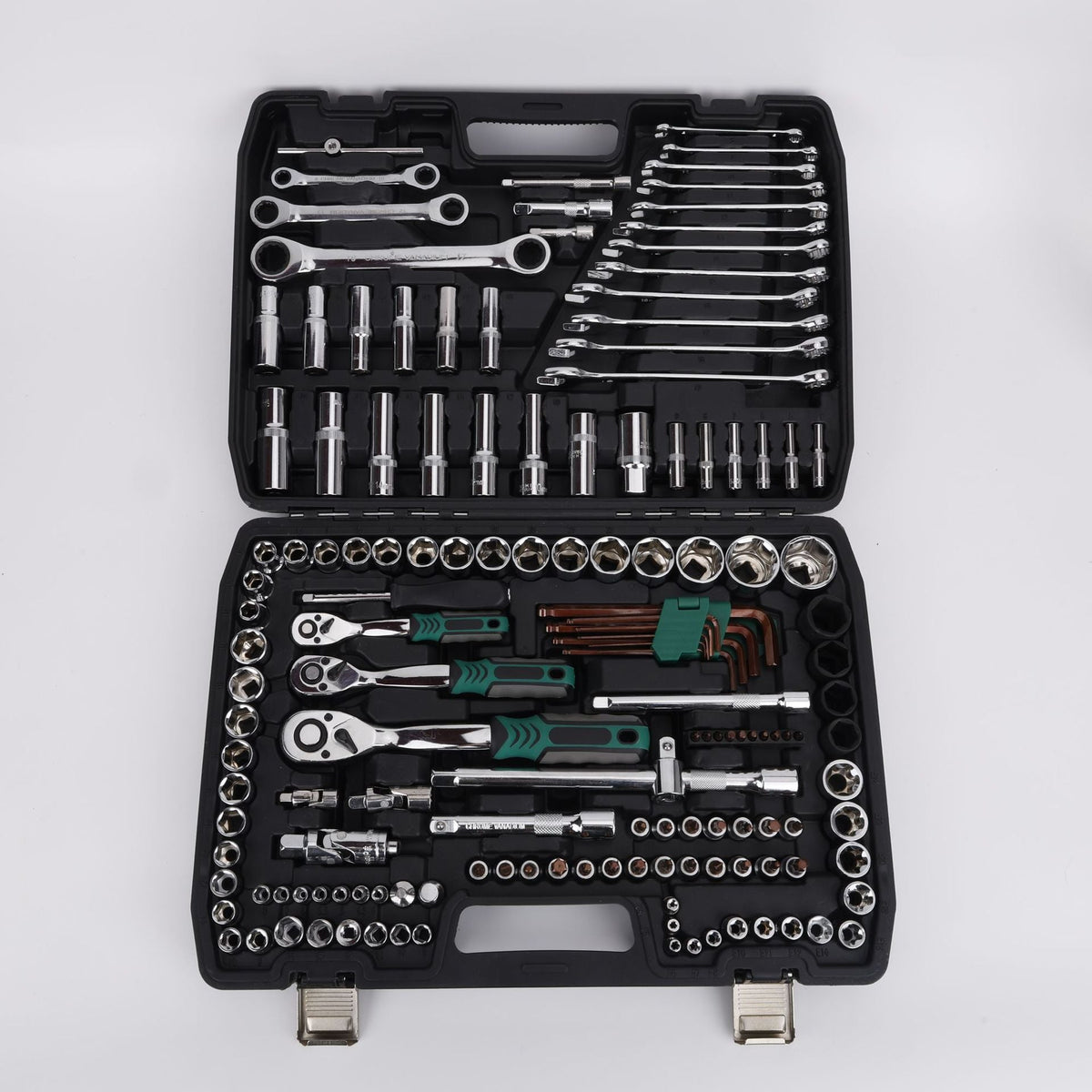 Natural S2 Bit Head 72-Tooth Ratchet Wrench Auto Repair Mechanical Repair Household Repair Sleeve Tool Set Hardware Toolbox