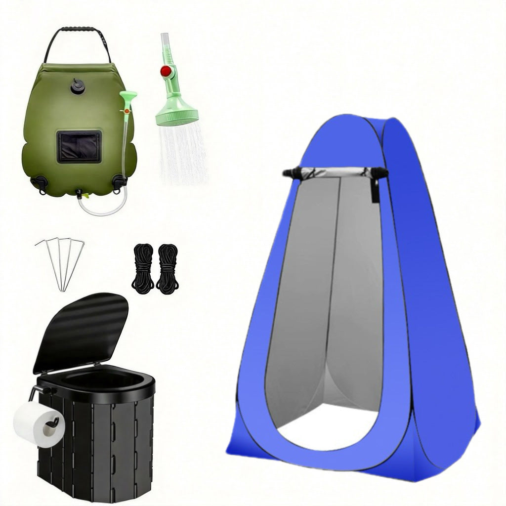 Fishing, shower, bathing artifact, outdoor camping, fishing, changing clothes, simple and portable, portable portable toilet, warm tent, toilet