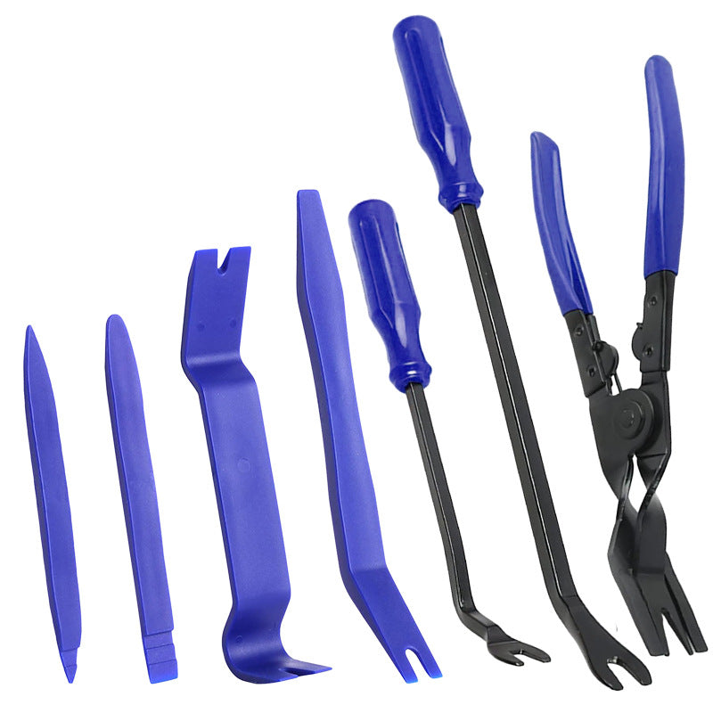 5 pieces, 6 pieces, 7-piece set, car panel car door audio system decoration modification tool, clip screwdriver, pliers, disassembly 3 pieces