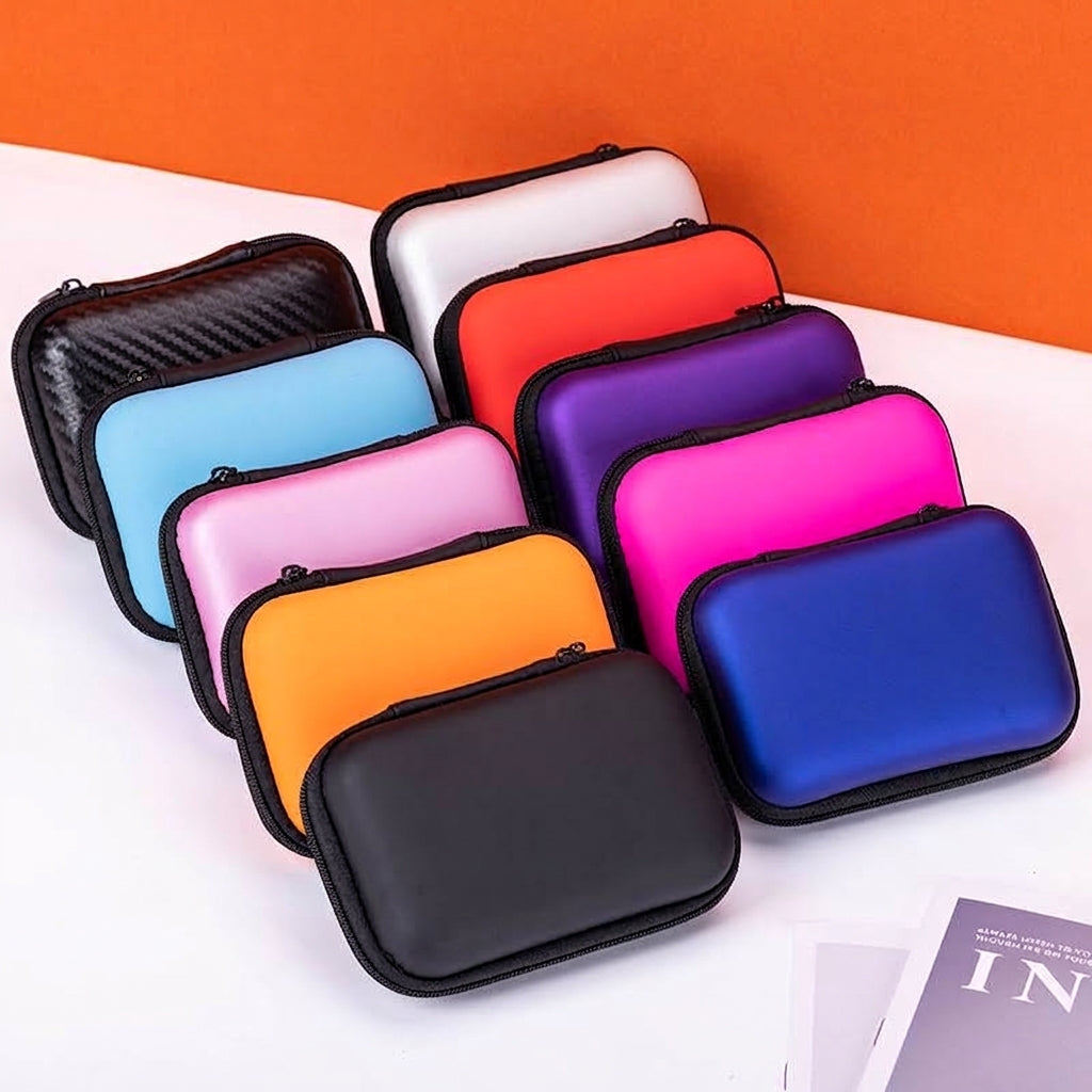 EVA Storage Bag - Headphone & Cable Organizer