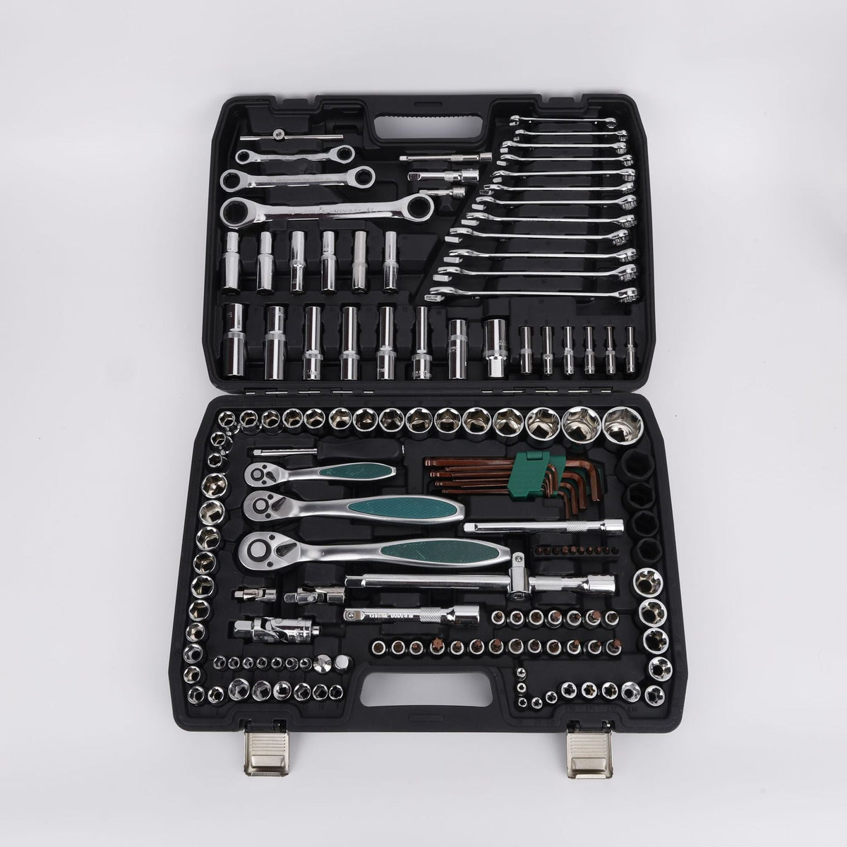 Natural S2 Bit Head 72-Tooth Ratchet Wrench Auto Repair Mechanical Repair Household Repair Sleeve Tool Set Hardware Toolbox