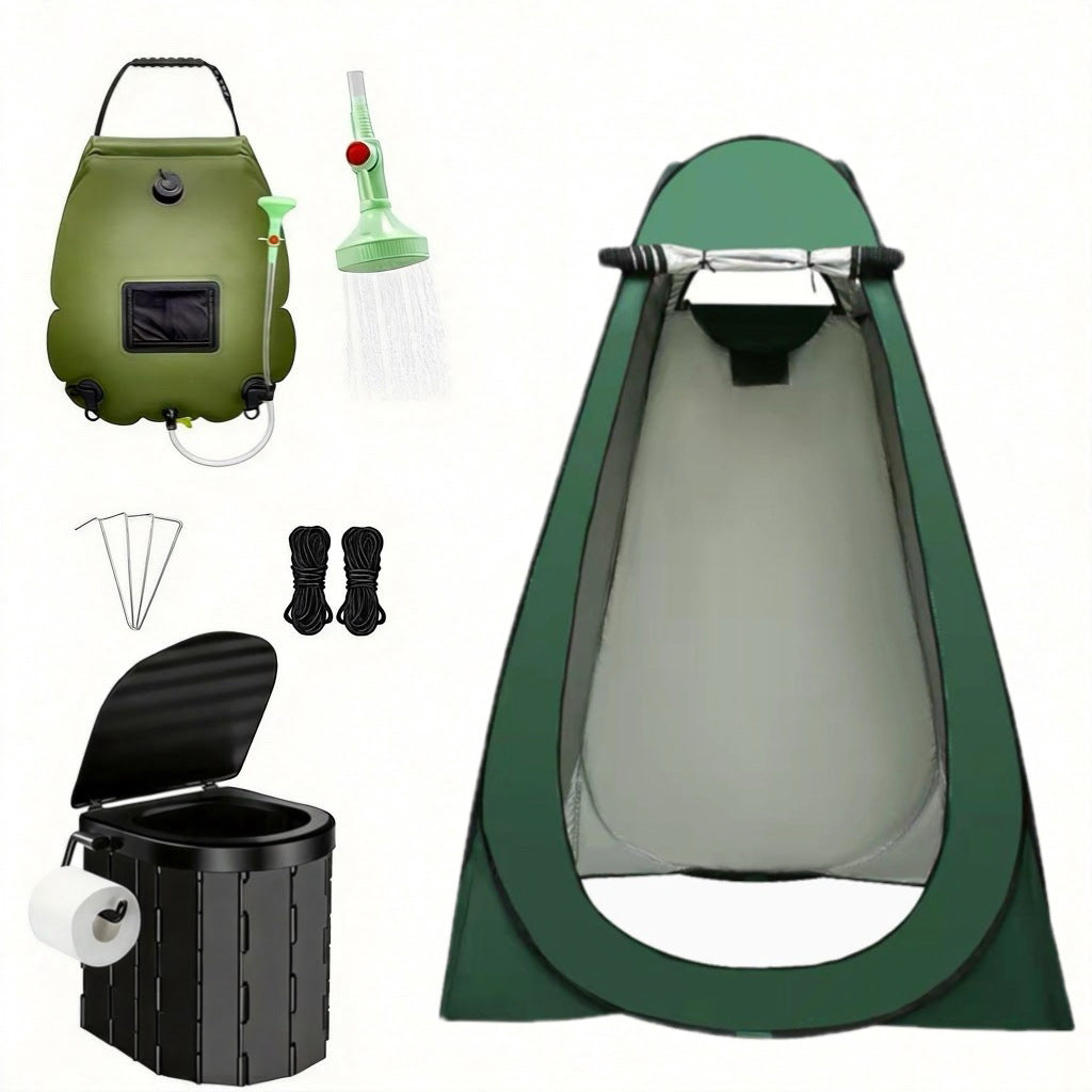 Fishing, shower, bathing artifact, outdoor camping, fishing, changing clothes, simple and portable, portable portable toilet, warm tent, toilet